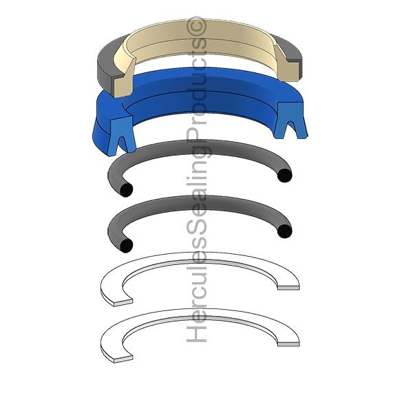 Nissan - After Market Parts Hydraulic Cylinder Repair Kit- 70 mm Rod Kit 58499-02H10 - main